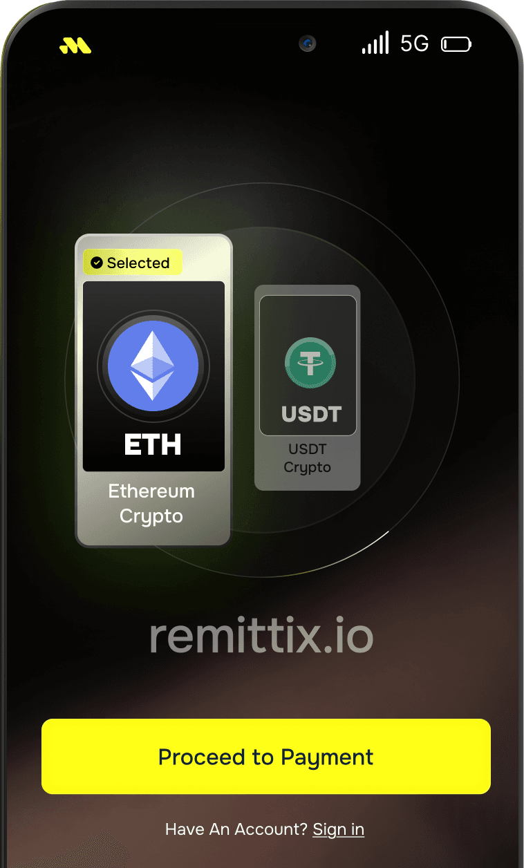 Select currency